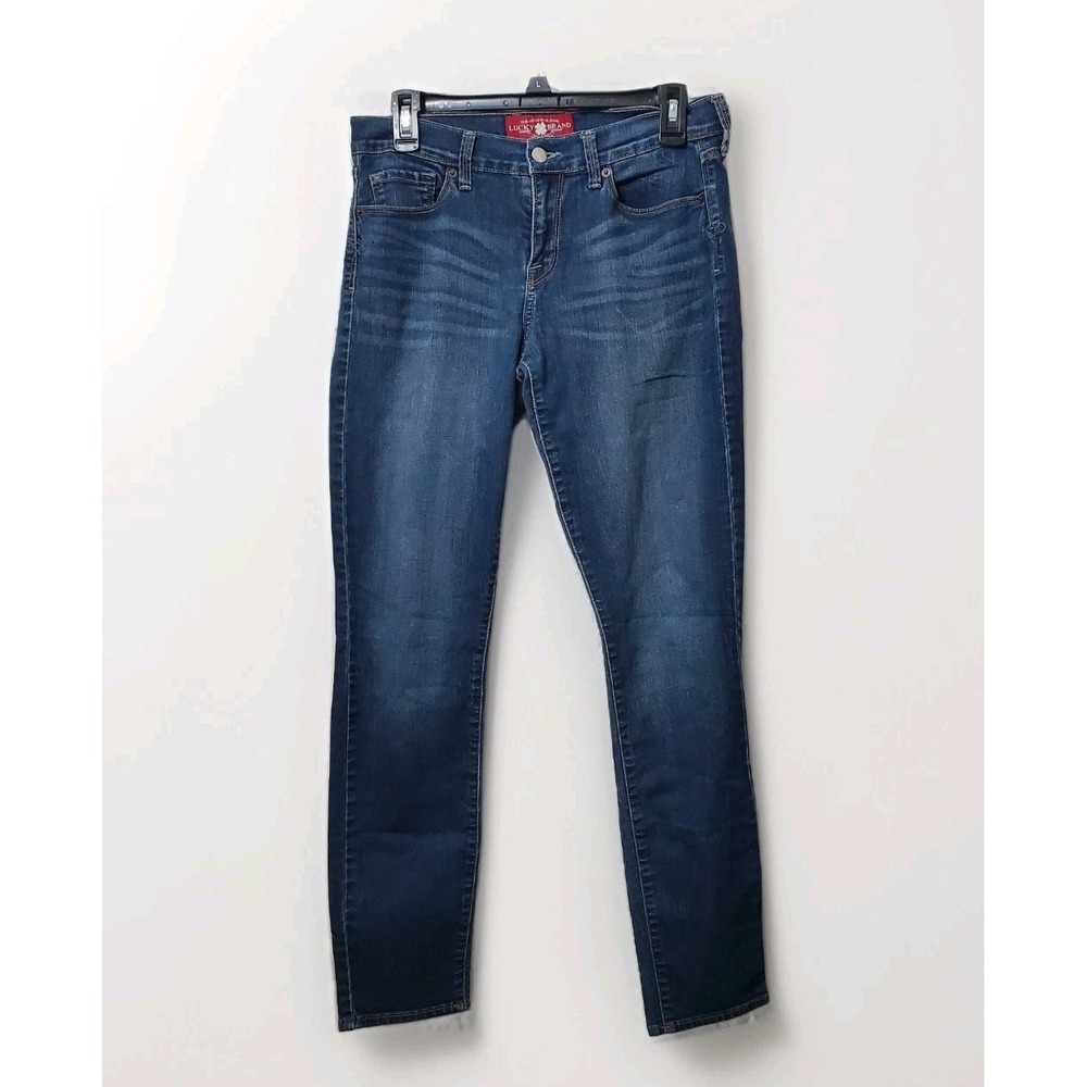 Lucky Brand Women's Skinny Jeans - Dark Blue Wash
